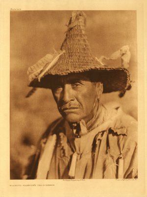 Klamath warrior's headdress