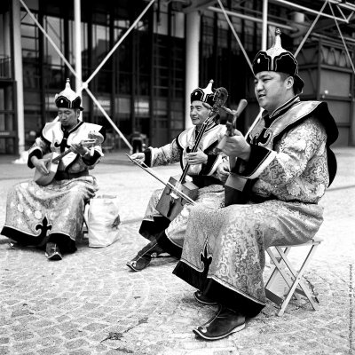 Mongolian Throat Singing Band, Center Pompidou, Paris