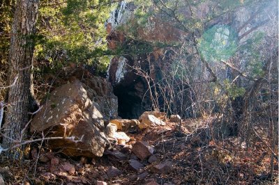 Walking up to pennington mine