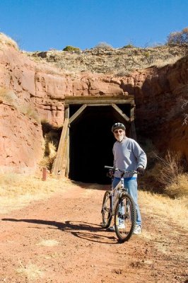 Bill at Clarity Tunnel