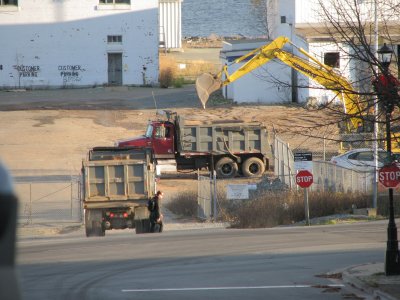 Two trucks