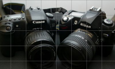 2004: Canon EOS 20D & Nikon D70