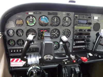 The instrument panel - very familiar-looking!