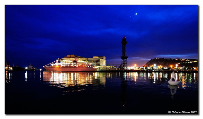 Il porto di notte