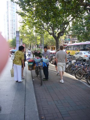 Flower seller