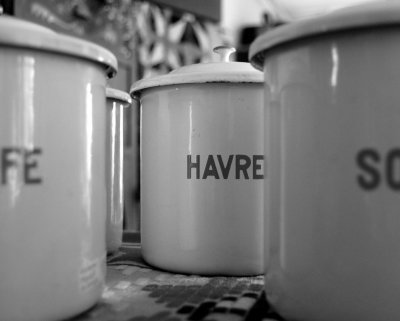 Oat Canisters (BW)