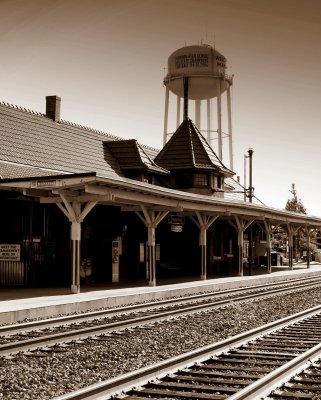 Old Town Manassas, VA Train Station