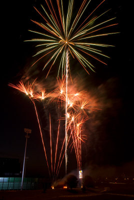 Frederick Keys Baseball Fireworks