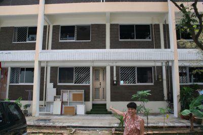 Before: Front of Apartment