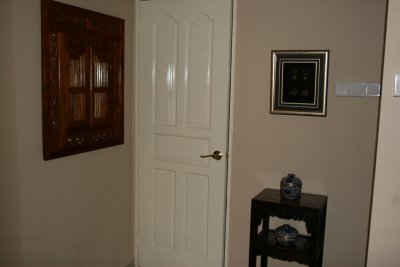 After: Door leading to Second Bath