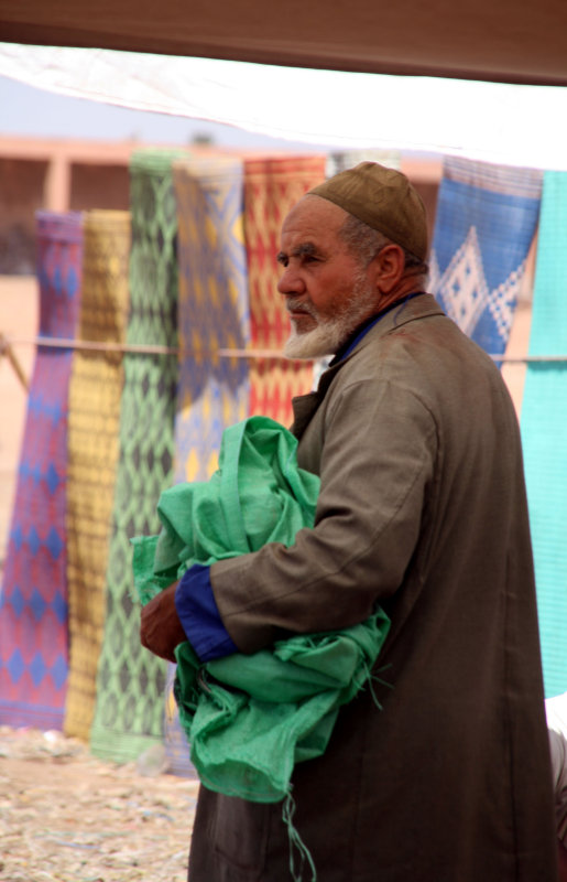 In a rural market near Marrakech