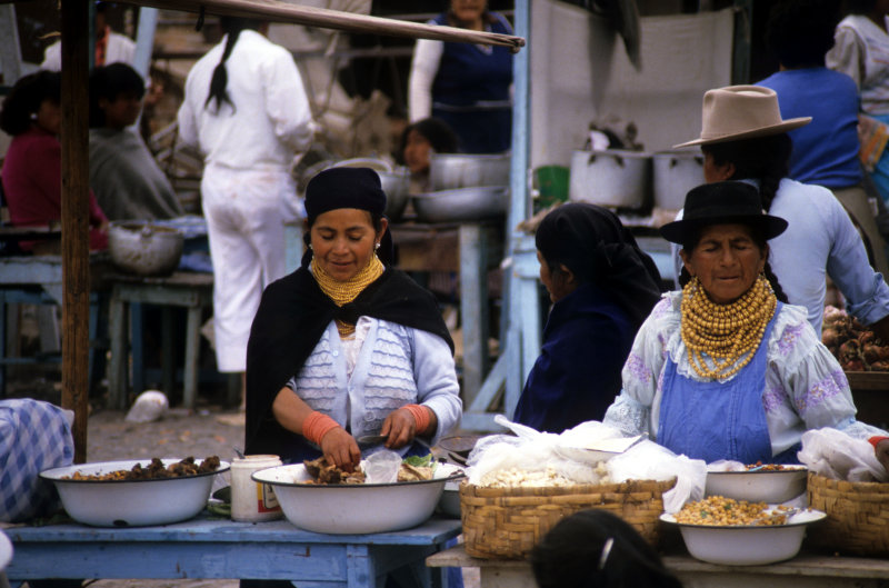 Market in Otavalo