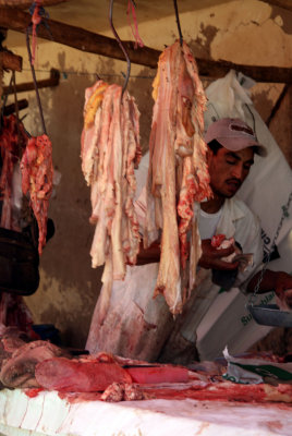 In a rural market near Marrakech