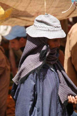 In a rural market near Marrakech