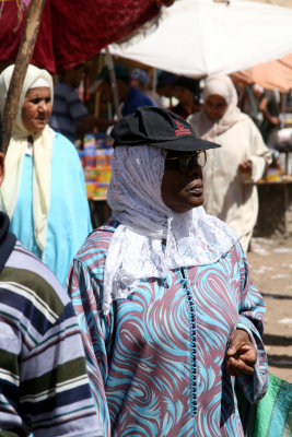 In a rural market near Marrakech