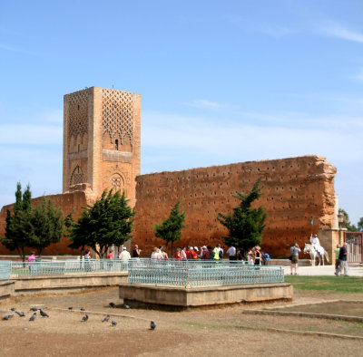Ruins of Hassans Mosque / Runes van de Moskee van Hassan