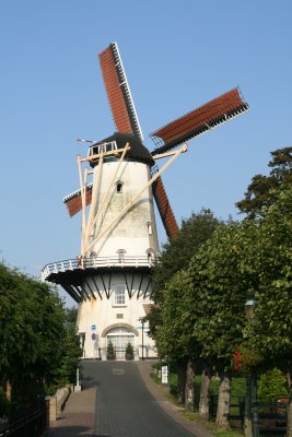 Willemstad , d'Orangemolen.