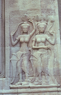 Angkor Wat, Apsaras, dancers and goddesses