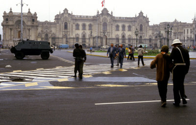 Lima. Presidential palace