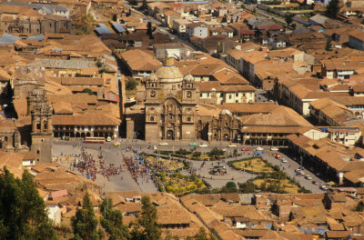 Cuzco, center of the Inka civilisation