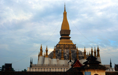 Vientiane. That Luang, the natuinal sanctuary