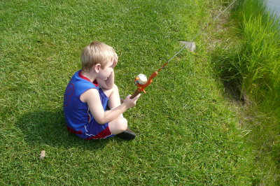 Dayton KOA - The fish aren't biting