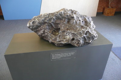 A fragment from the meteor