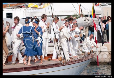 Belle Classe en costume Classic week Monaco 2009 (centenary of TUIGA)
