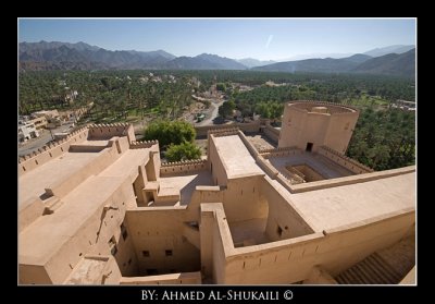 Rustaq Fort View on Town