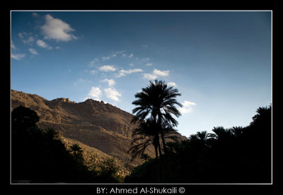 Mountains in Wadi Bani Khalid