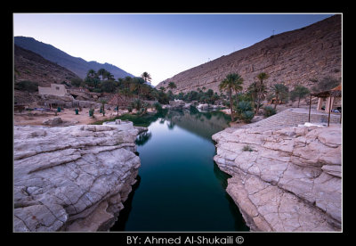 Wadi Bani Khalid pools