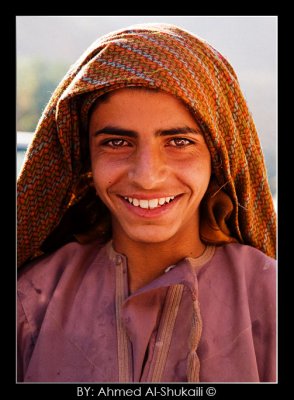 A Happy face from Wadi Bani Khalid - Said