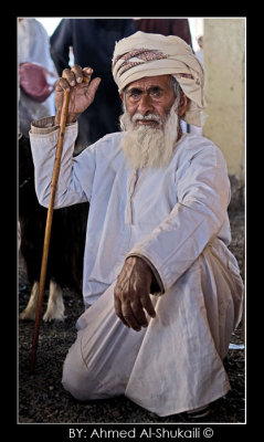 An old wise face from Sinaw Market