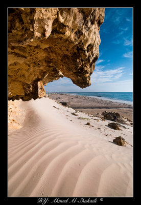 Where the Sand meets the ocean