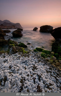 Sunrise at Al-Fazaieh Beach