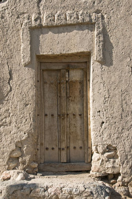 Old Wooden Door from Nizwa old mud houses