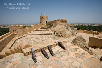 Nakhal Fort - A general view from the inside