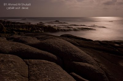 Bubbly rocks from Hadbeen Beach