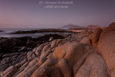 Bubbly rocks from Hadbeen Beach