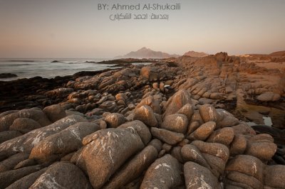 Bubbly rocks from Hadbeen Beach