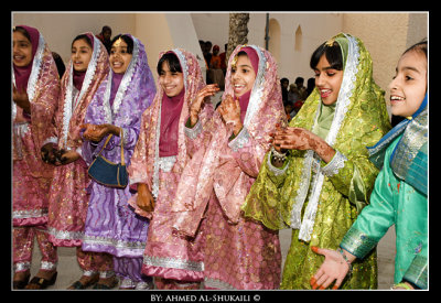 Girls Singing Traditional Omani Song