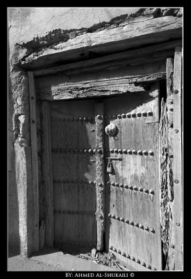 Old Wooden Door - Nizwa