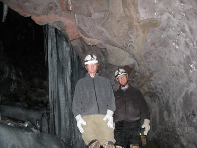 Sean and Dave go to the Crystal Ice Cave