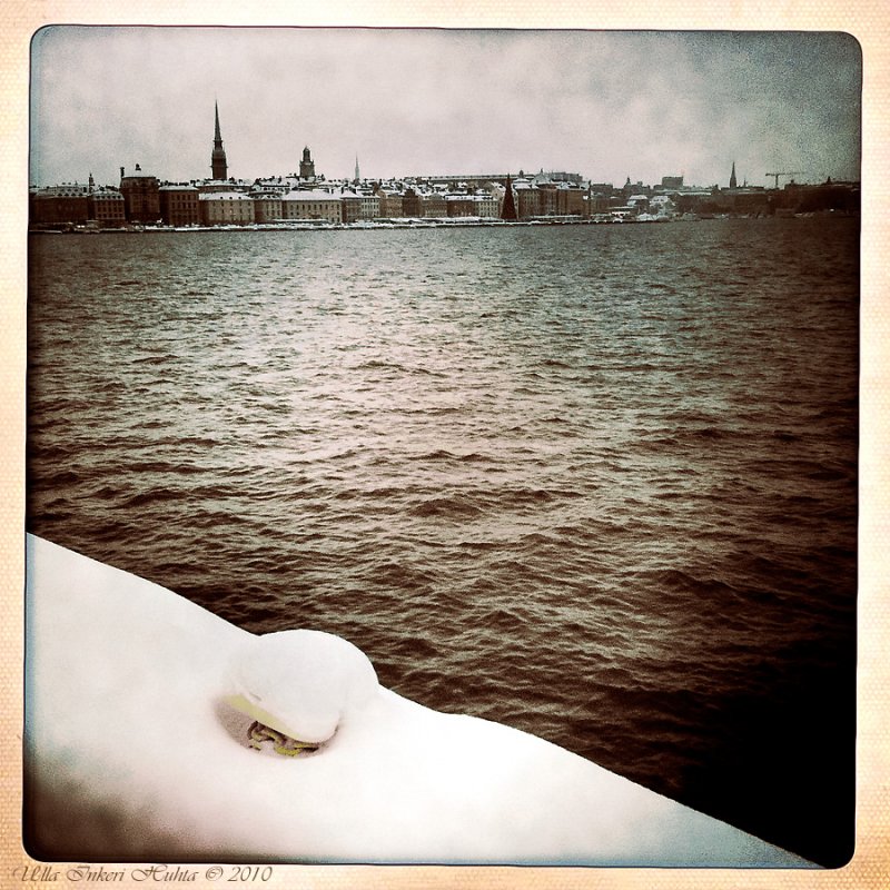 17/12 Grey and gloomy Stockholm on Friday