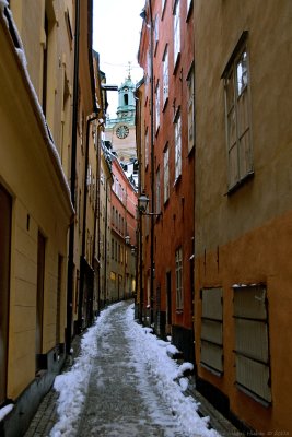 Alley in Gamla Stan, Old Town