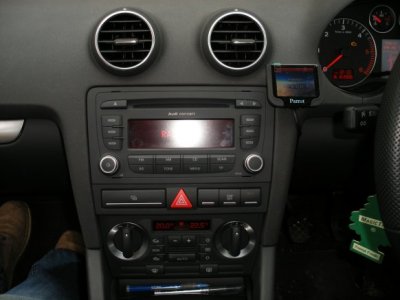 Audi A3 with Parrot MKi9200.JPG
