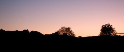 Coucher de soleil sur l'Aubrac