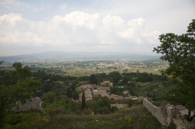 Oppède, depuis Oppède-le-Vieux