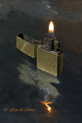 floating zippo