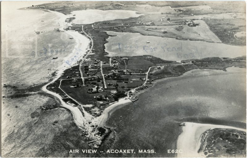 Air View - Acoaxet, Mass. E62C
